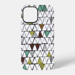 Cool and trendy seamless pattern of hand-drawn doo iPhone 12 case