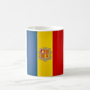 Cool Andorra Flag Coffee Mug