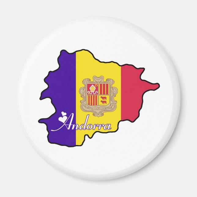 Cool Andorra Magnet (Front)