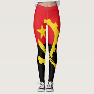 Cool Angola Flag Fashion Leggings