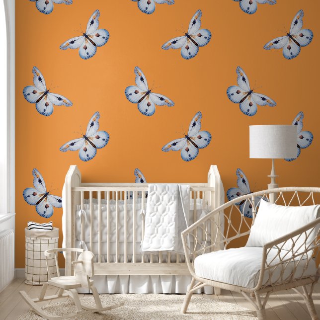 Cool Animal Pattern - Butterfly 1a Wallpaper (Kids)