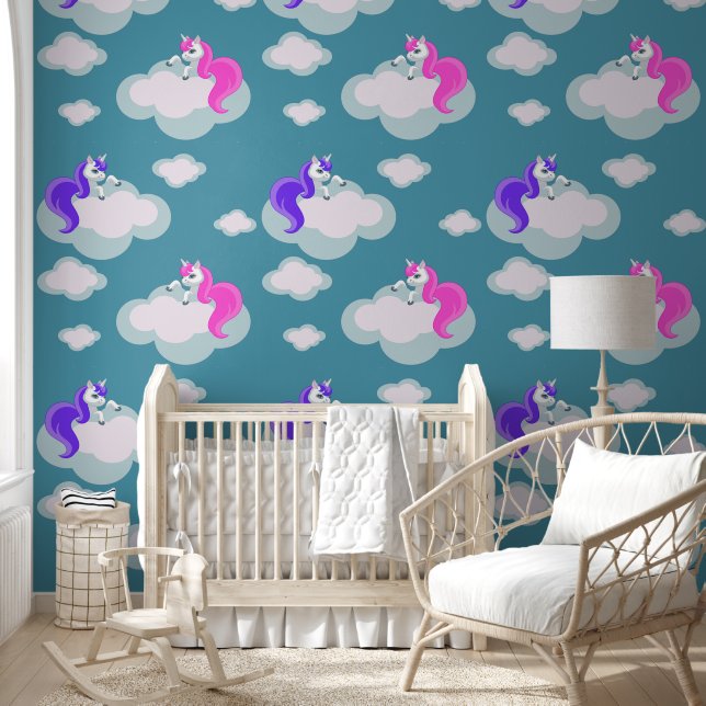Cool Animal Pattern - Comic Unicorn 3 Wallpaper (Kids)