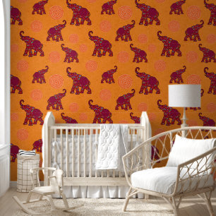Cool Animal Pattern - Elephant 1 Wallpaper