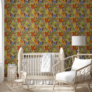 Cool Animal Seamless Pattern - Butterflies 1 Wallpaper
