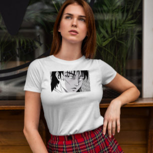Cool Anime Boy Face T-Shirt