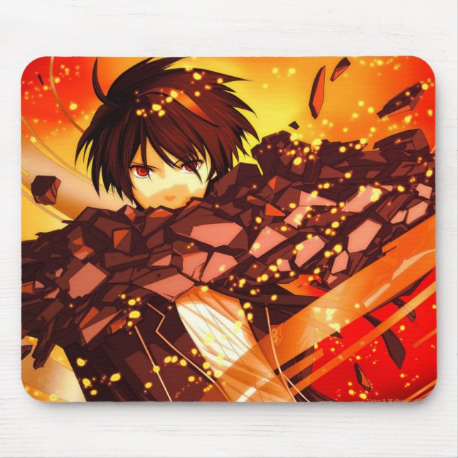 Cool Anime Boy Mousepad – Stylish Desk Pad for Ota (Front)
