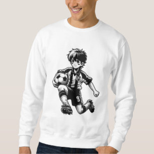 Cool Anime Soccer Player design Sweatshirt