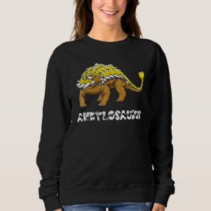Cool Ankylosaurus Dinosaur Dino Saurus Reptile Her Sweatshirt