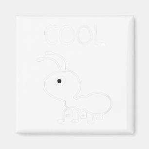 Cool Ant, Puns, Funny, Jokes, Sarcastic _1  Magnet