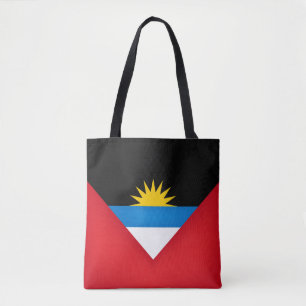 Cool Antigua and Barbuda Flag Fashion Tote Bag