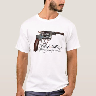 Cool antique French Lebel revolver t-shirt design