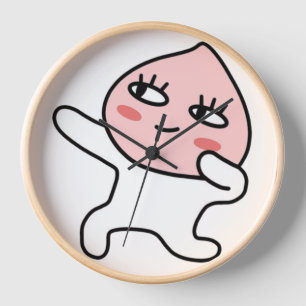 Cool Apeach Clock