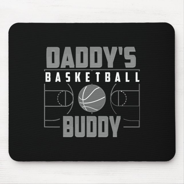 Cool Appealing Daddy's Sketll Buddy Gift  Mouse Pad (Front)