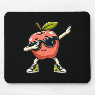 Cool Apple Art For Men Women Kids Apple Picking Ap Mouse Pad