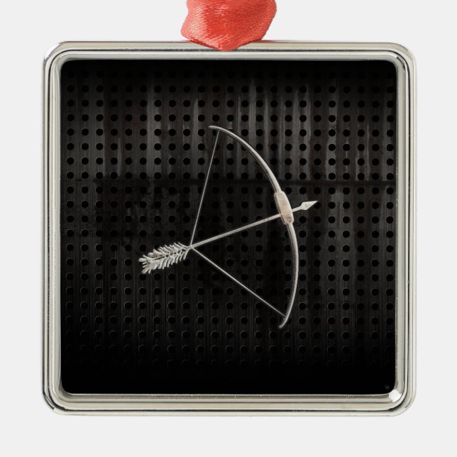 Cool Archery Metal Tree Decoration (Front)