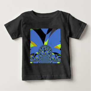 Cool Arches with Fractal Spheres Art Design Baby T-Shirt