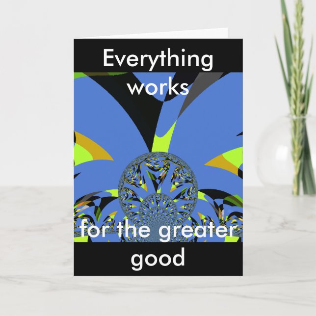 Cool Arches with Fractal Spheres Art Design Card (Front)