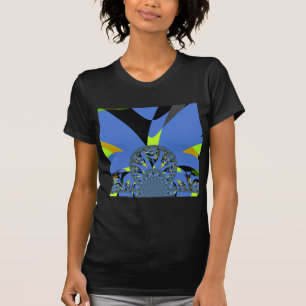 Cool Arches with Fractal Spheres Art Design T-Shirt