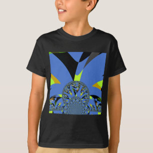 Cool Arches with Fractal Spheres Art Design T-Shirt