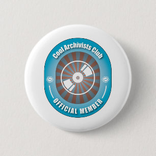 Cool Archivists Club 6 Cm Round Badge