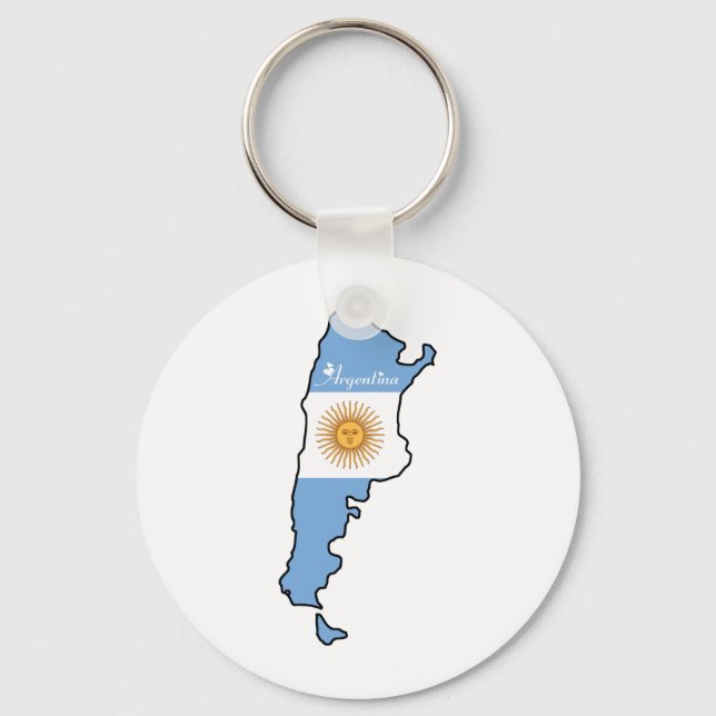 Cool Argentina Key Ring (Front)