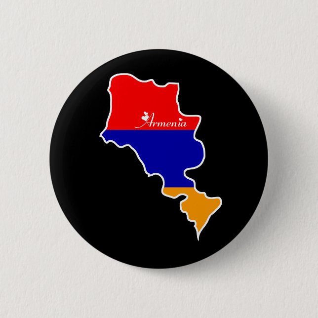 Cool Armenia 6 Cm Round Badge (Front)
