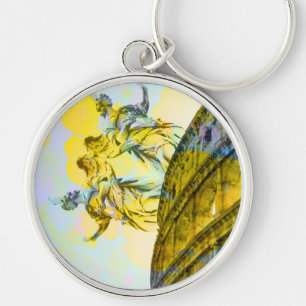 Cool art of Rome elements in trendy way Key Ring