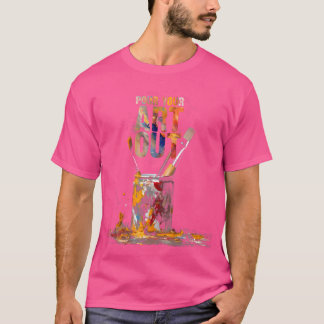 Cool Artist Art Make Art Painter Artist Teacher Ar T-Shirt