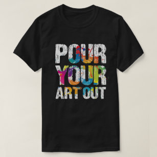 Cool Artist For Men Women Painter Art Teacher Pain T-Shirt