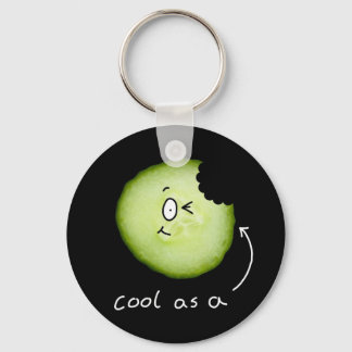 cool as a cucumber key chain