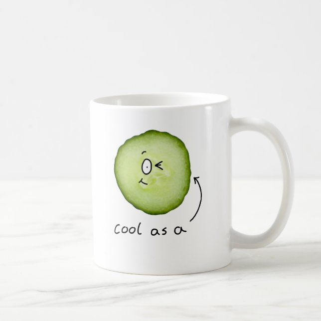 cool as a cucumber mug (Right)