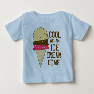 Cool as an Ice Cream Cone Baby T-Shirt