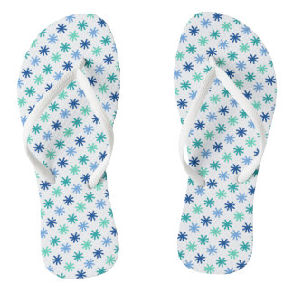 Cool asteriskS - Ocean Colours Pair of Flip Flops