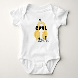 Cool Aunt Blonde Baby Bodysuit
