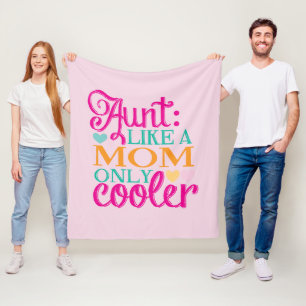 Cool Aunt Fleece Blanket