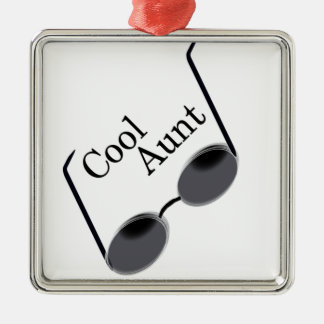 Cool Aunt Metal Tree Decoration