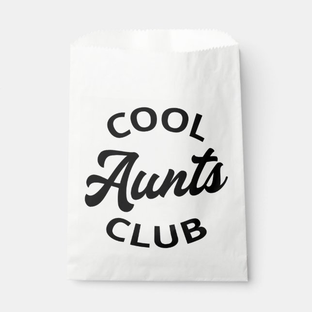 Cool Aunts Club I Favour Bags (Front)