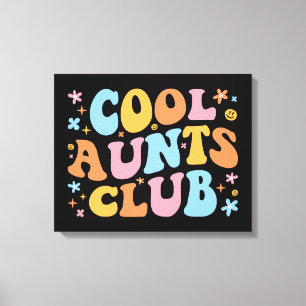 Cool Aunts Club III Canvas Print