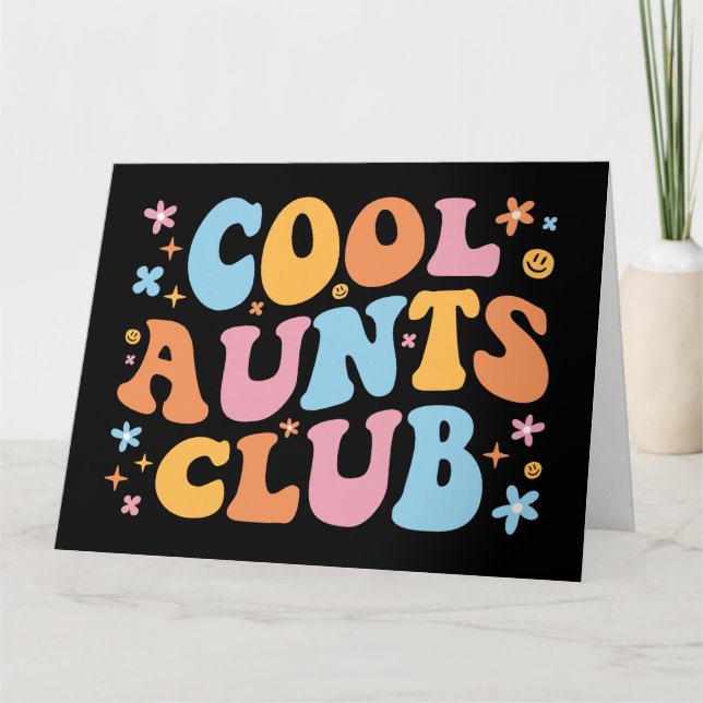 Cool Aunts Club III Card (Front)