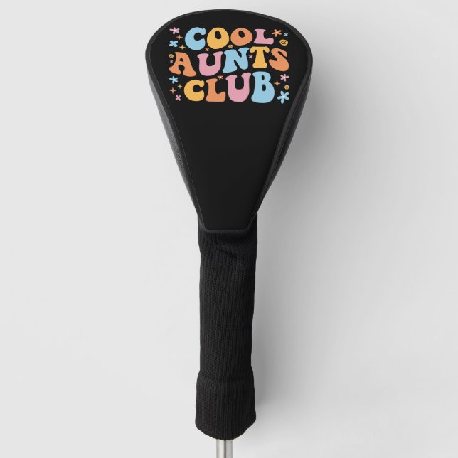 Cool Aunts Club III Golf Head Cover (Front)