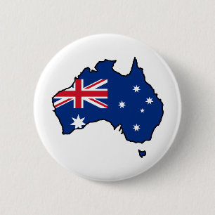 Cool Australia 6 Cm Round Badge
