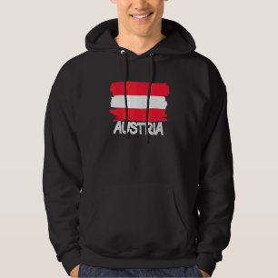 Cool Austria Flag Hoodie