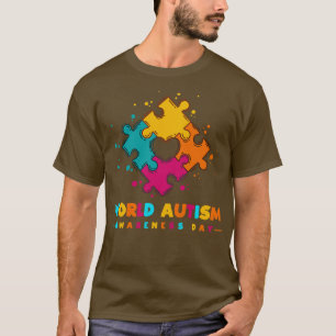 Cool Autism Awareness for World Autism Awareness D T-Shirt