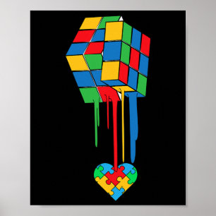 Cool Autism Awareness Gift Poster