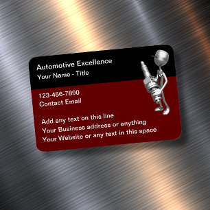 Cool Automotive Large Business Magnets