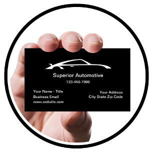 Cool Automotive Services New Business Cards