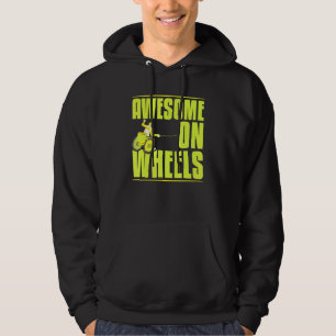 Cool Awesome On Wheels Paralympics Power Caregiver Hoodie