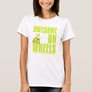 Cool Awesome On Wheels Paralympics Power Caregiver T-Shirt