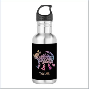 Cool Aztec Design Dog 532 Ml Water Bottle