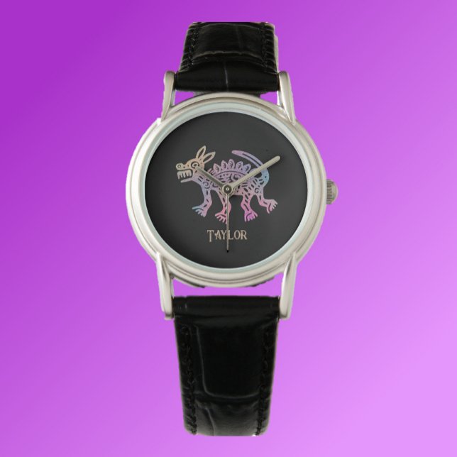 Cool Aztec Design Dog Watch (Creator Uploaded)